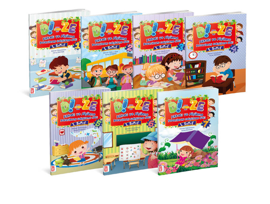 Di-Ze Dikkati Ve Düşünme Becerilerini Geliştirme Seti (1.Sınıf - 7 Yaş) - 1