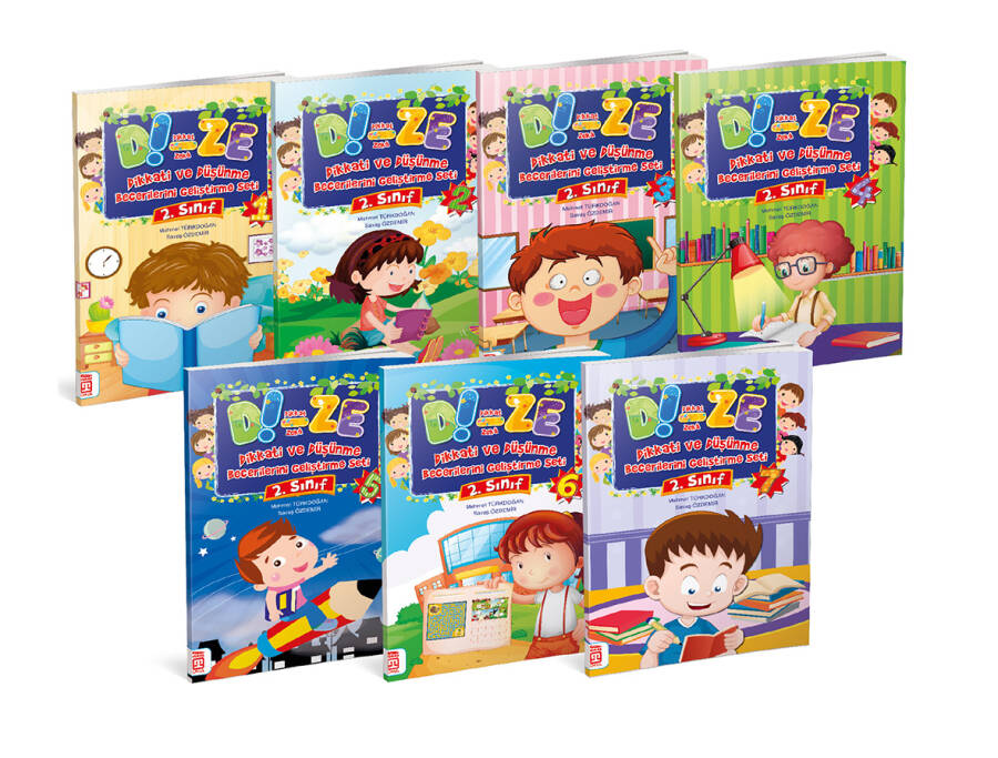 Di-Ze Dikkati Ve Düşünme Becerilerini Geliştirme Seti (2.Sınıf - 8 Yaş) - 1