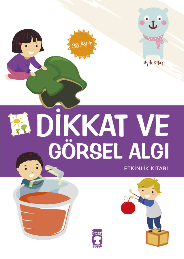 Dikkat ve Görsel Algı Etkinlik Kitabı (36 Ay) - 1