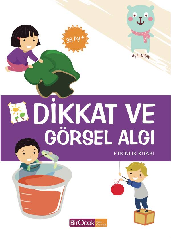 Dikkat ve Görsel Algı Etkinlik Kitabı (36 Ay) (Eski) - 1