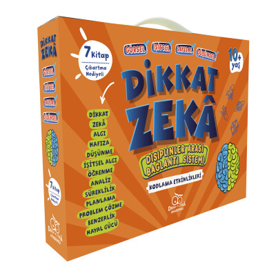 Dikkat - Zeka 4. Sınıf Seti - 10 Yaş (7 Kitap) - Dikkat ve Zeka Akademisi