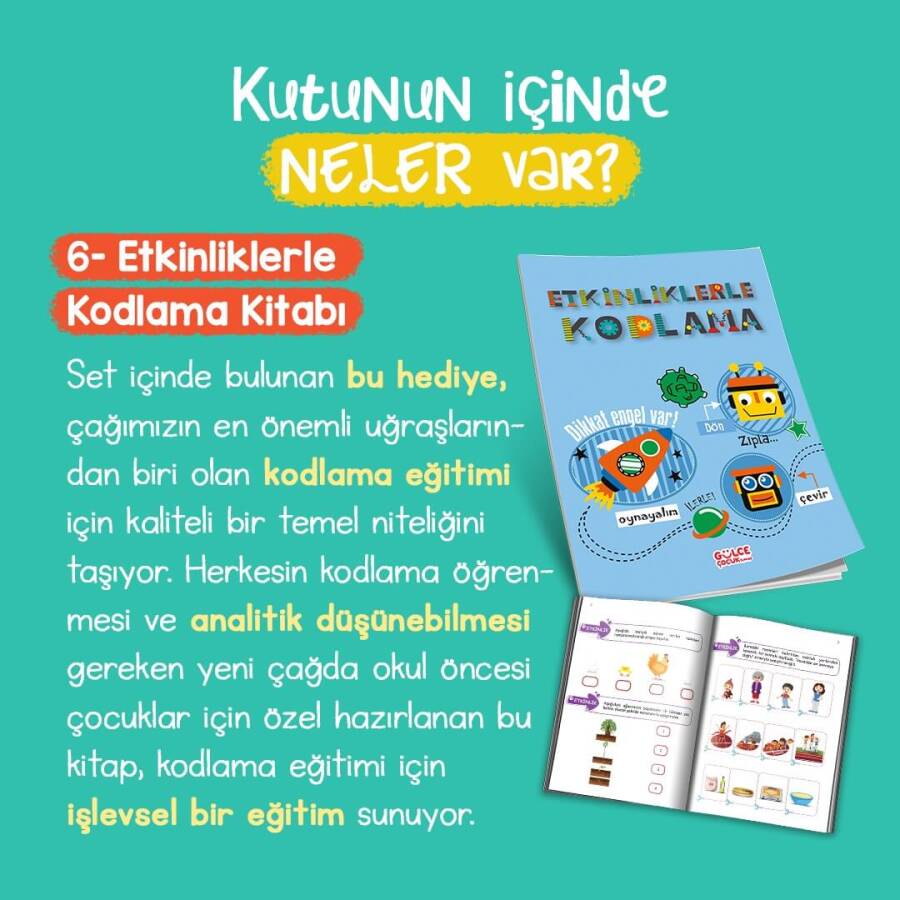 Dini Eğitim Odaklı Gülce Okul Öncesi Seti - 7