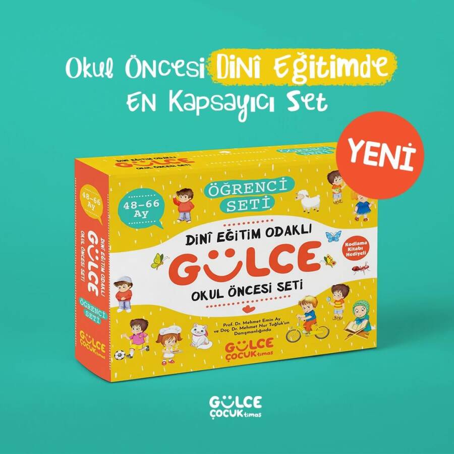 Dini Eğitim Odaklı Gülce Okul Öncesi Seti - 1