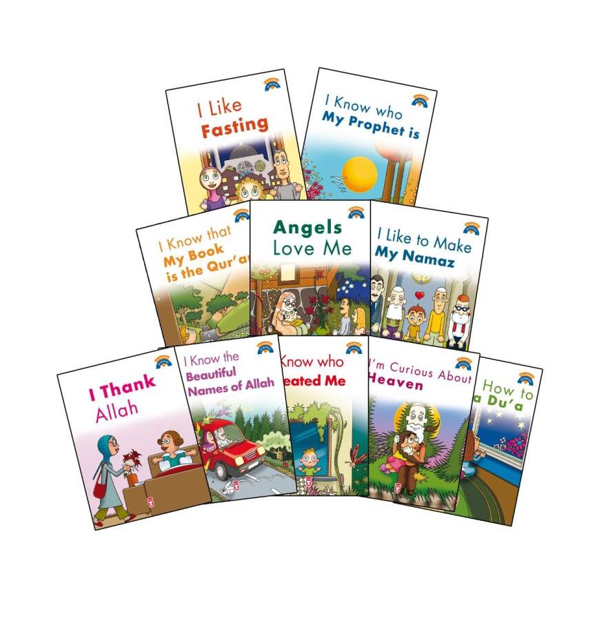 Dinimi Öğreniyorum Set - Im Learning My Religion (10 Kitap - İngilizce - Eski) - 1