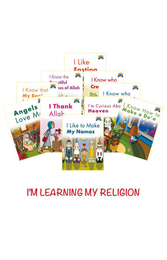 Dinimi Öğreniyorum Set - I'm Learning My Religion (10 Kitap - İngilizce) - 1