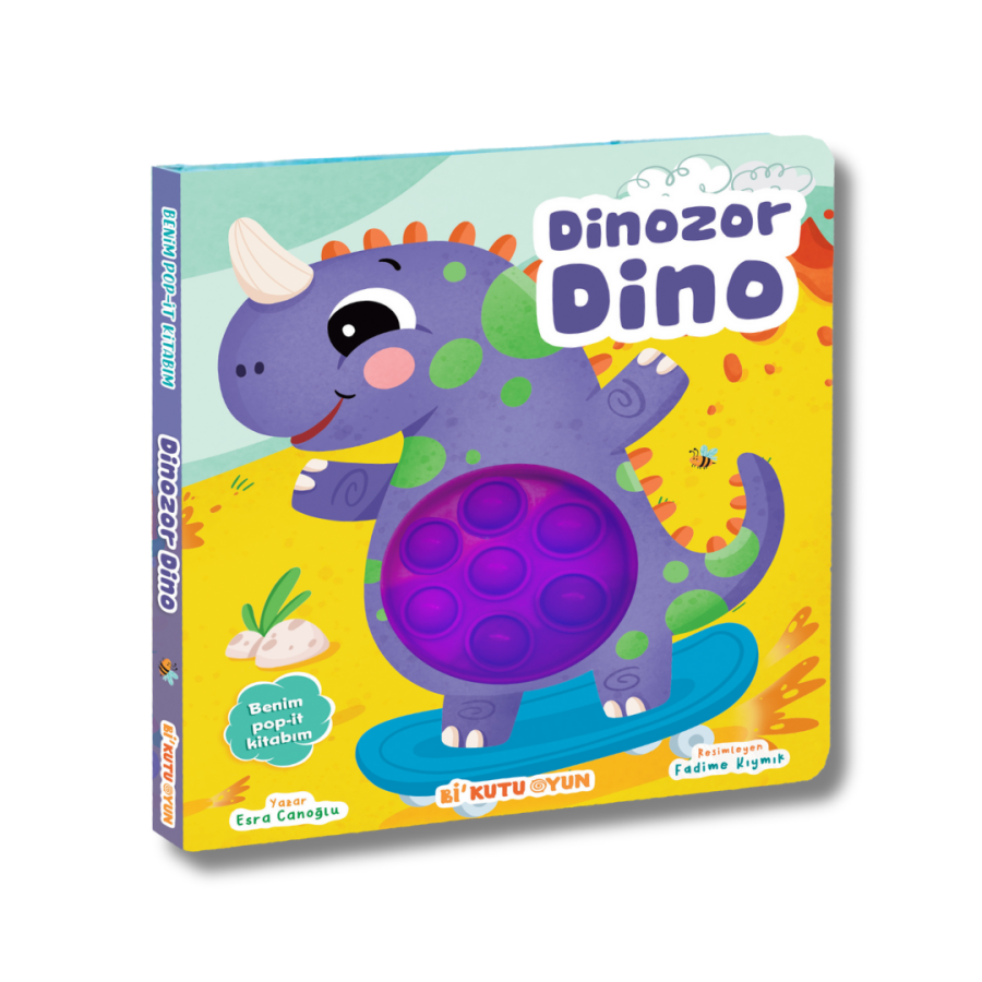 Dinozor Dino - Benim Pop - İt Kitabım - 1