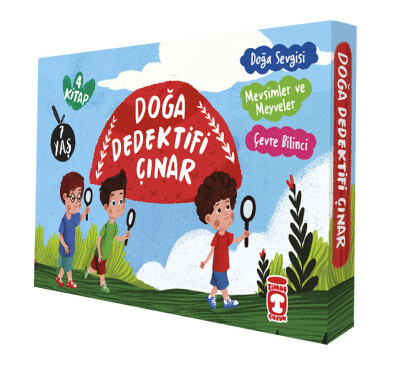 Doğa Dedektifi Çınar (4 Kitap) - Timaş Çocuk