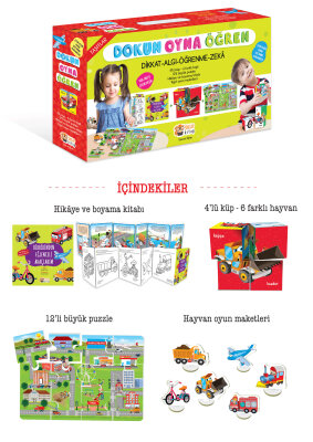 Dokun Oyna Öğren - Araçlar - Sincap Kitap