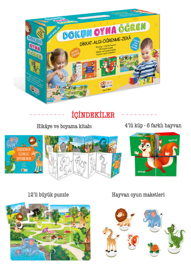 Dokun Oyna Öğren - Hayvanlar - 1