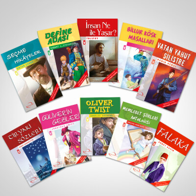 Dünya Klasikler Seti / 100 Temel Eser (10 Kitap) - Timaş Çocuk
