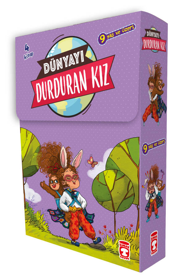 Dünyayı Durduran Kız Set - (4 Kitap) - 1