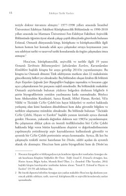 Edebiyat Tarihi Yazıları - 3