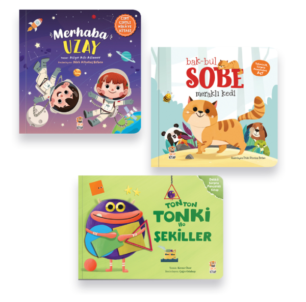 Eğlence Hep Yanımda Seti (3 Kitap) - Sincap Kitap