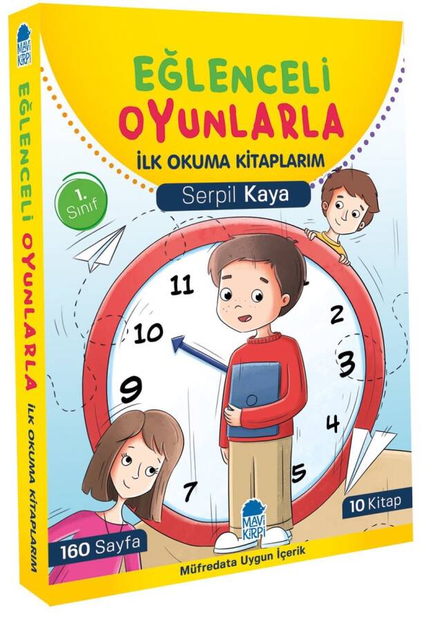 Eğlenceli Oyunlarla İlk Okuma Kitaplarım Set (10 - 1