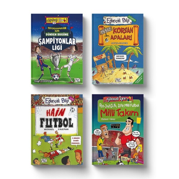 Eğlenceli Spor Seti (4 Kitap) - Eğlenceli Bilgi