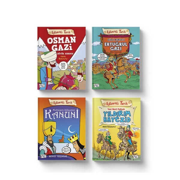 Eğlenceli Tarih Sultanları Seti (4 Kitap) - Eğlenceli Bilgi