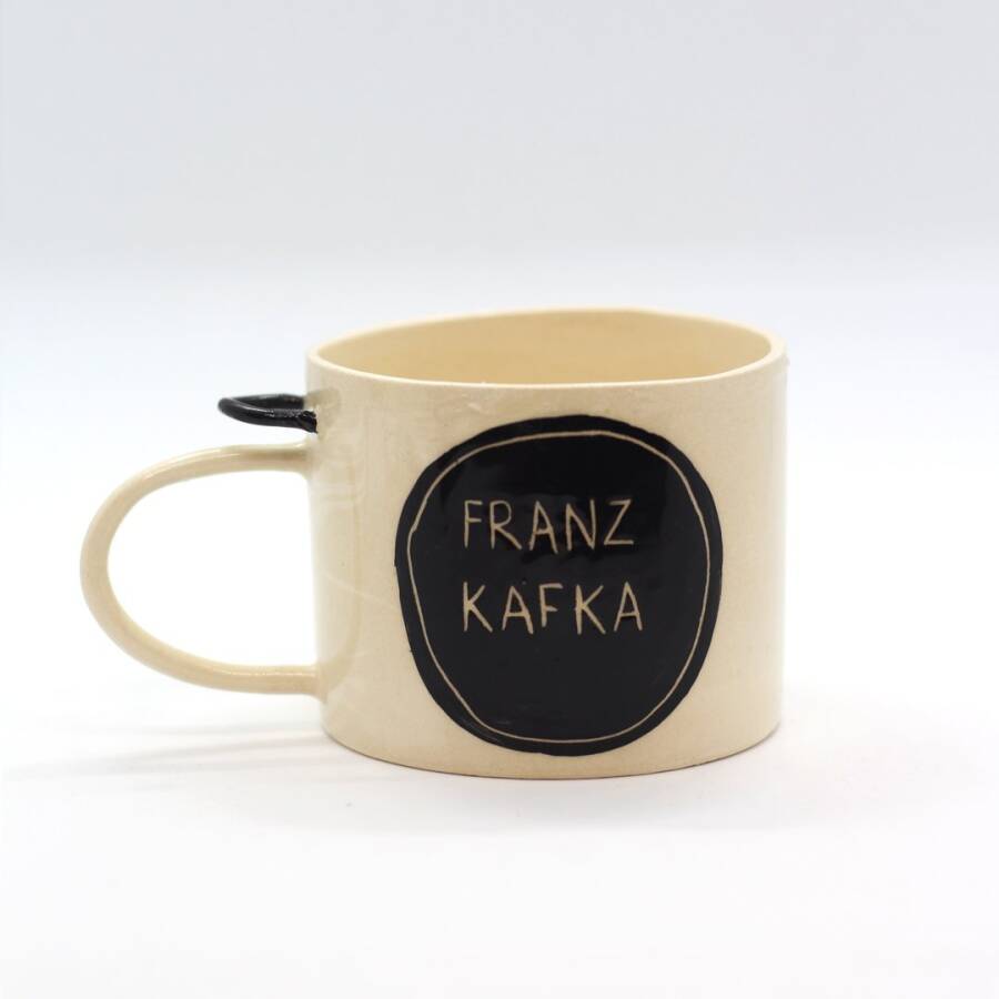 El Yapımı Tükkan Çay/Kahve Fincanı – Franz Kafka - 1