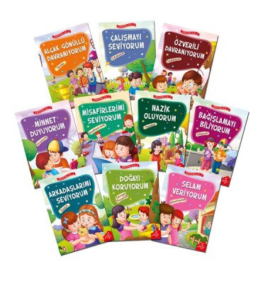 Erdemler 2 - Set (10 Kitap) - Timaş Çocuk