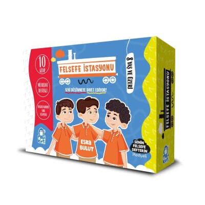 Felsefe İstasyonu - 3. Sınıf Hikaye Seti (10 Kitap) - Mavi Kirpi Kitap