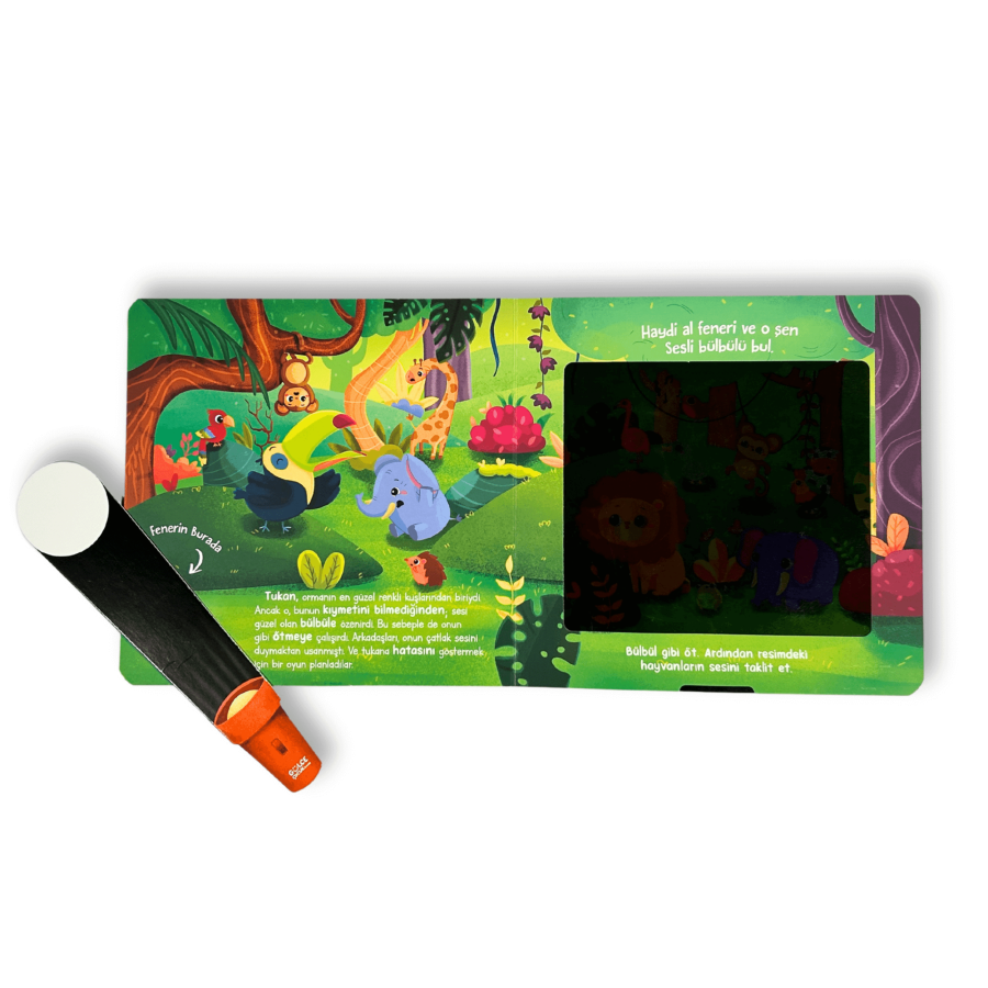 Gagasını Göremeyen Tukan - Fenerle Ara Bul - 3