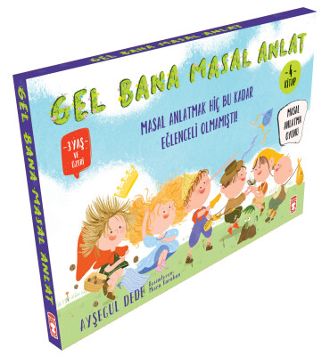 Gel Bana Masal Anlat Set (4 Kitap) - Timaş Çocuk