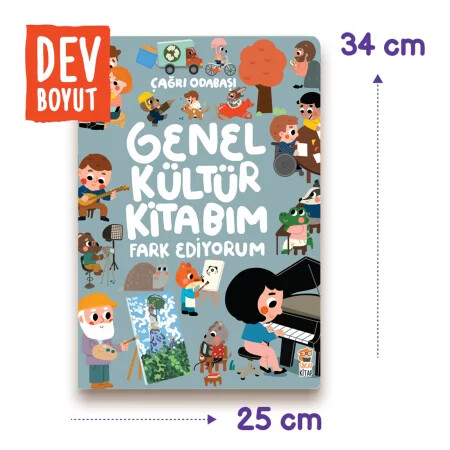 Genel Kültür Kitabım - Fark Ediyorum - Sincap Kitap