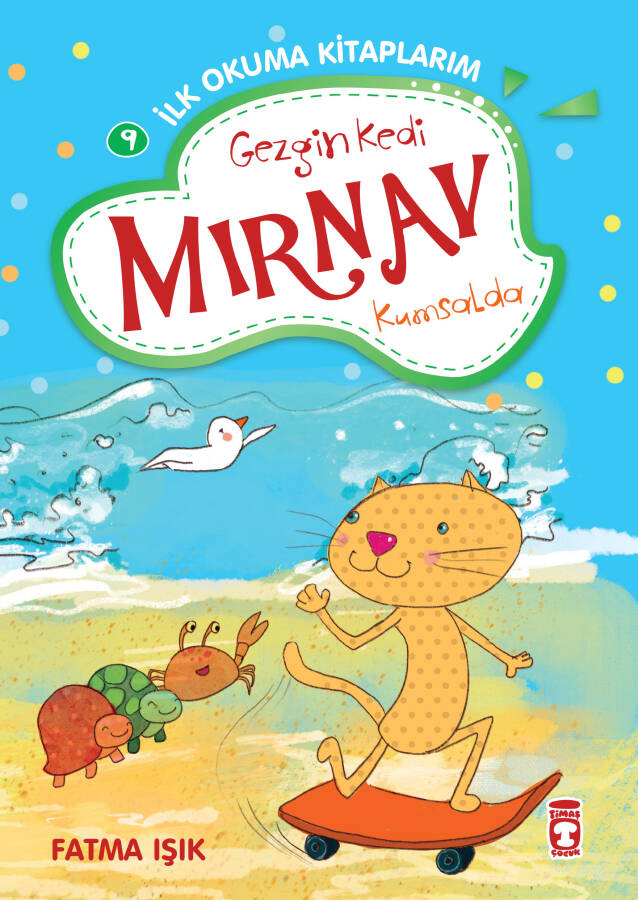 Gezgin Kedi Mırnav Kumsalda - Mırnav İlk Okuma Kitaplarım - 1