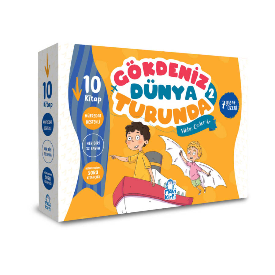 Gökdeniz Dünya Turunda 2 (2. Sınıf Seti 10 Kitap) - 1