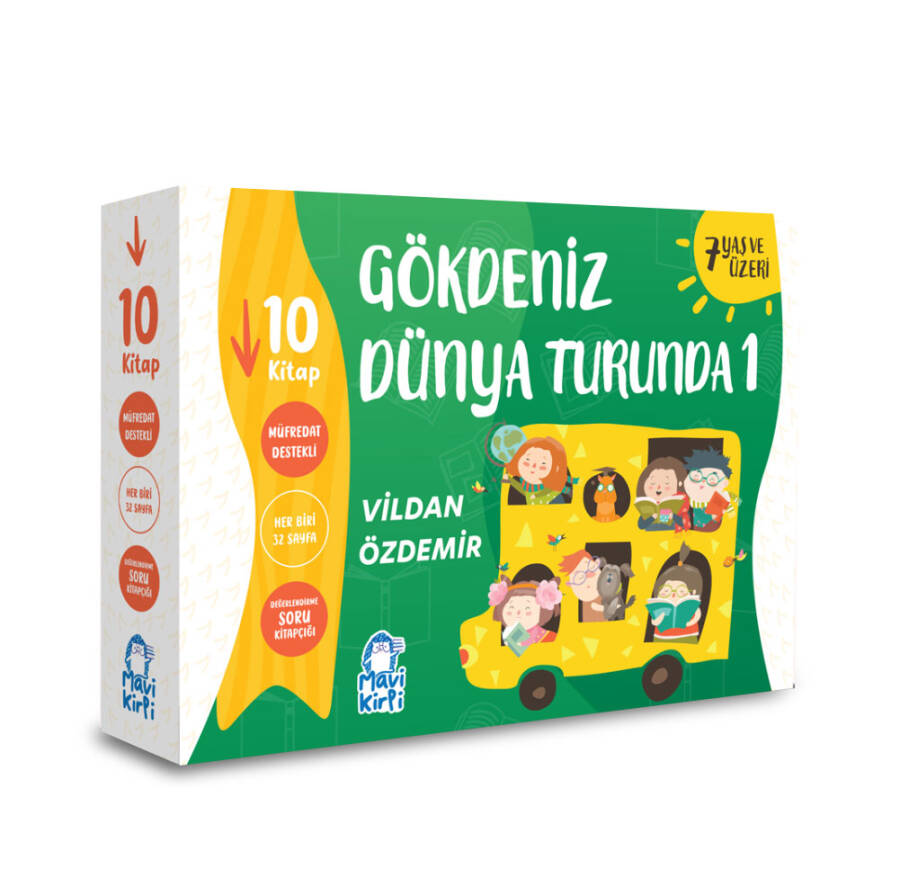 Gökdeniz Dünya Turunda 1 (2. Sınıf Seti 10 Kitap) - 1