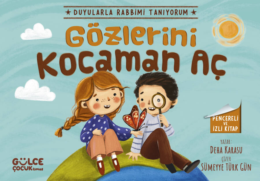 Gözlerini Kocaman Aç - Duyularla Rabbimi Tanıyorum 3 (Pencereli Kitap) - 1