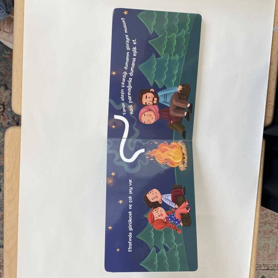 Gözlerini Kocaman Aç - Duyularla Rabbimi Tanıyorum 3 (Pencereli Kitap) - 2