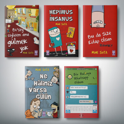 Güldüren Kitaplar Seti (5 Kitap) - Genç Timaş