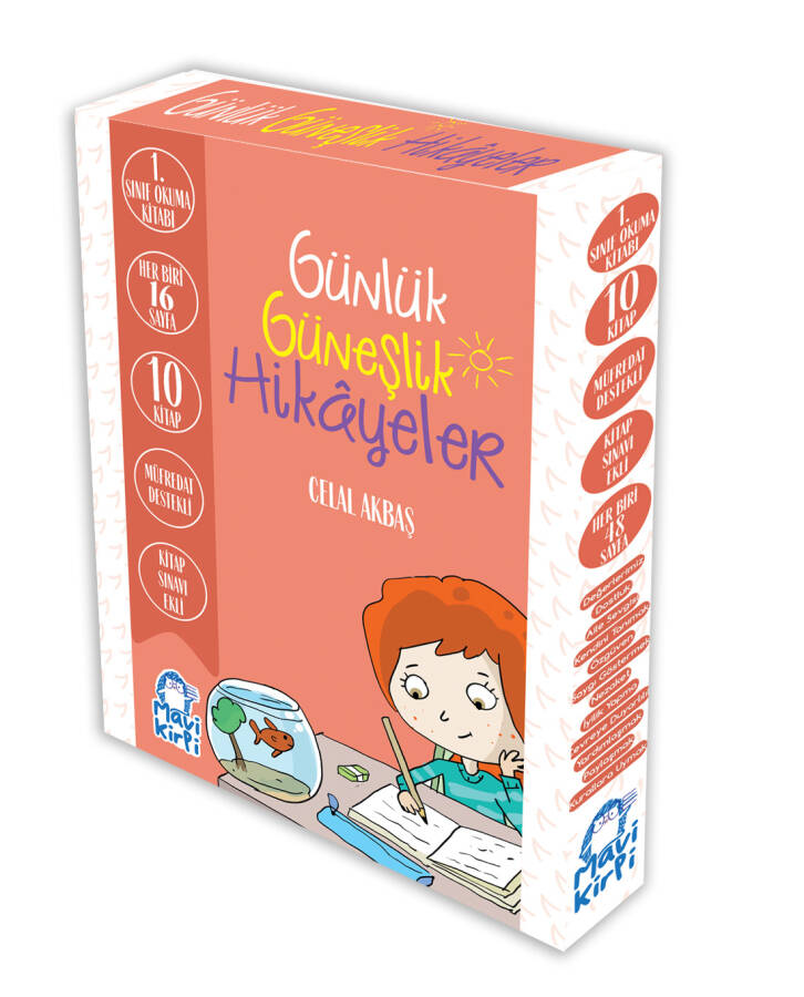 Günlük Güneşlik Hikayeler Seti - 1. Sınıf (10 Kit - 1