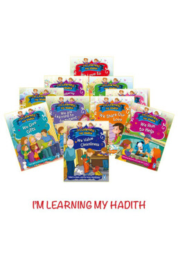 Hadisleri Öğreniyorum - I'm Learning My Hadith Set (İngilizce -10 Kitap) - Timas Publishing