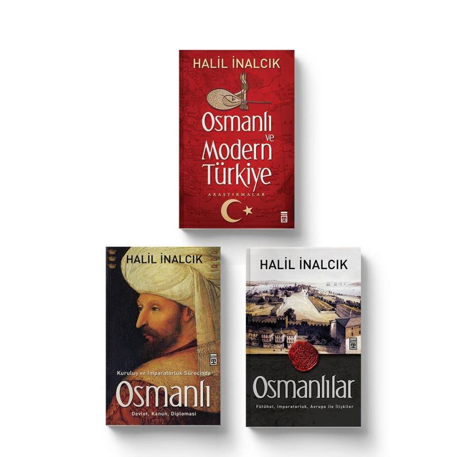 Halil İnalcık Osmanlı Seti (3 Kitap) - 1