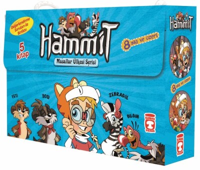 Hammit Masallar Ülkesi 2 Set - (5 Kitap) - Timaş Çocuk