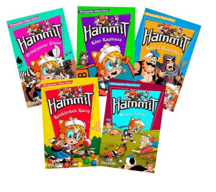 Hammit Olimpiyatlar Ülkesi 3 Set - (5 Kitap) - 1