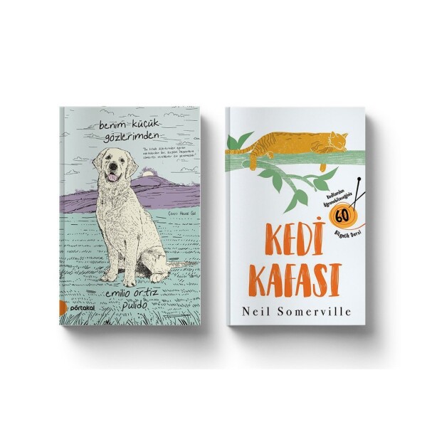 Hayvanların Dünyasına Dair Kitap Seti (2 Kitap) - Portakal Kitap