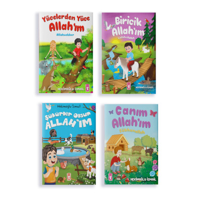 Hekimoğlu İsmail Cep Dini Masallar Seti (4 Kitap) - Gülce Çocuk