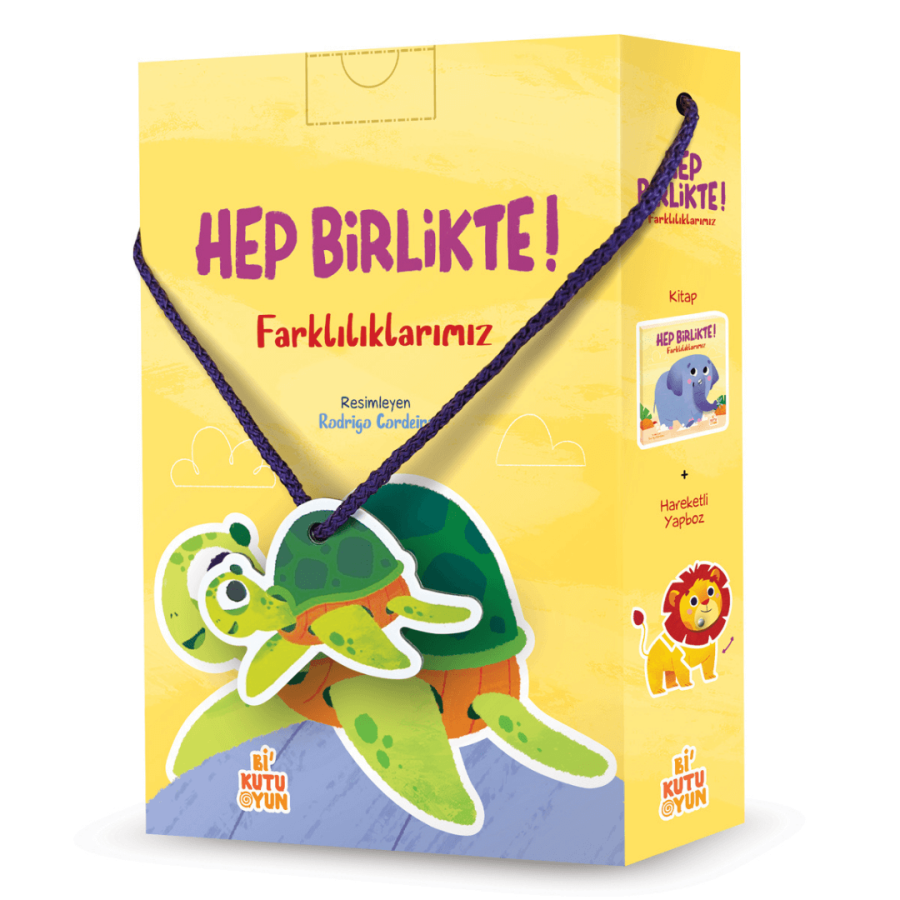 HEP BİRLİKTE!-Farklılıklarımız (Kitap ve Oyun Seti) - 1