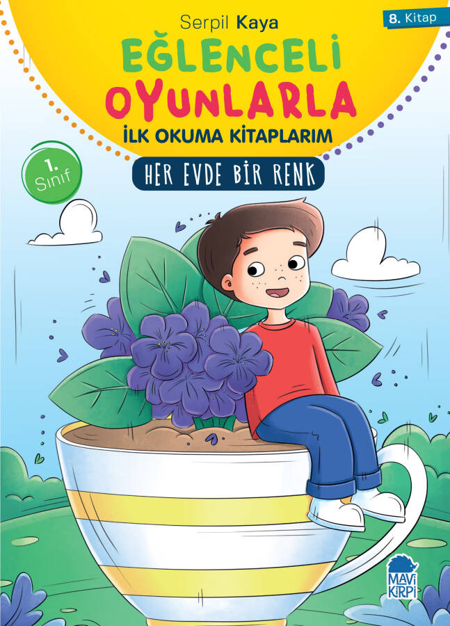 Her Evde Bir Renk - Eğlenceli Oyunlarla İlk Okuma Kitaplarım - 1. Sınıf Hikaye Seti - 1