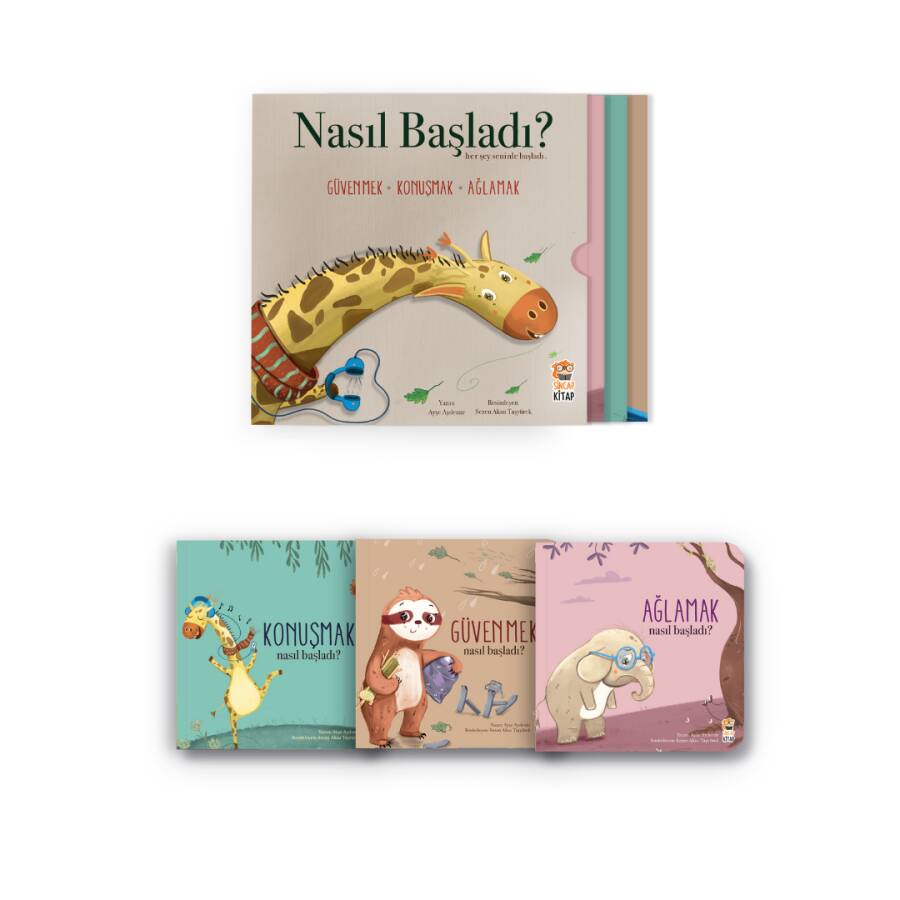 Nasıl Başladı? Her Şey Seninle Başladı 2 Set (3 Kitap) - 1
