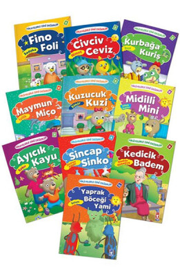 Hikayelerle Dini Değerler Set - (10 Kitap) - Gülce Çocuk