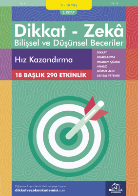 Hız Kazandırma (9 - 10 Yaş) - Dikkat Zeka - Dikkat ve Zeka Akademisi