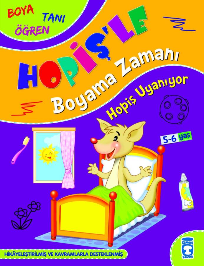 Hopiş Uyanıyor - Hopiş'le Boyama Zamanı - 1