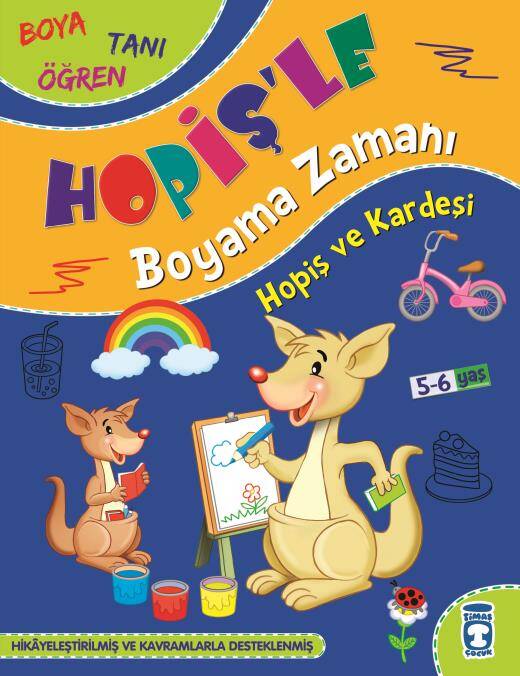 Hopiş Ve Kardeşi - Hopiş'le Boyama Zamanı - 1