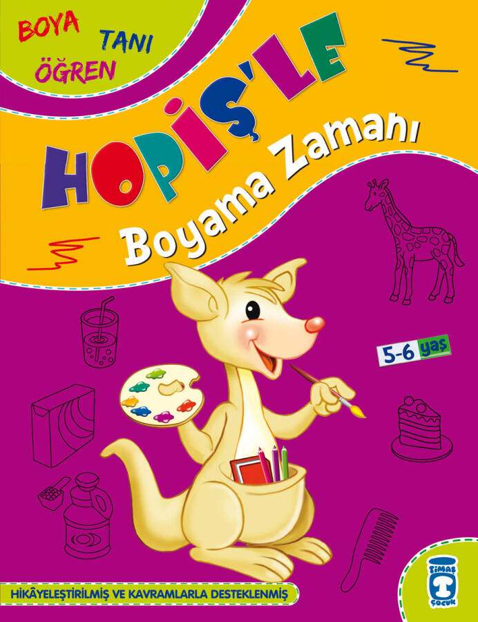 Hopiş'le Boyama Zamanı - Boya Tanı Öğren - 1
