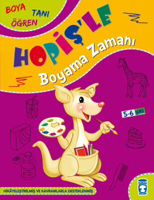 Hopiş'le Boyama Zamanı - Boya Tanı Öğren - Timaş Çocuk