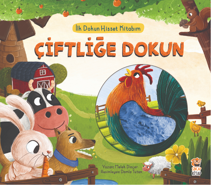 İlk Dokun Hisset Kitabım Çiftliğe Dokun - 1