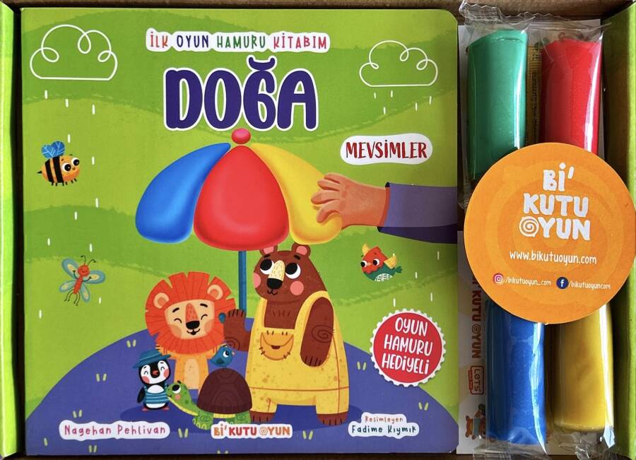 İlk Oyun Hamuru Kitabım - Doğa - 1